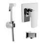 Teorema - Bidetový set 4 s batériou pod omietku, chróm