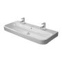 Duravit Happy D.2 - Umývadlo do nábytku 1200x505 mm, s prepadom, biela 2318120024