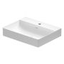 Duravit DuraSquare - Umývadlo do nábytku 600x470 mm, bez prepadu, biela 2353600041