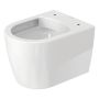 Duravit ME by Starck - Závesné WC Compact, Rimless, biela 2530090000