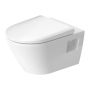 Duravit D-Neo - Závesné WC Rimless®, 540x370 mm, biela 2578090000