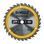 DeWALT DT1940 - Pílový kotúč Construction na drevo s klincami, 184×16mm, 30 zubov