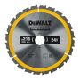 DeWALT DT1952 - Pílový kotúč Construction na drevo s klincami, 216×30mm, 24 zubov