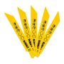 DeWALT DT2361 - Bimetalové pílové listy na kov 3-8mm, 152mm, rýchle rezy, pre chvostové píly, 5ks