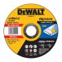 DeWALT DT43904 - Rezný kotúč HIGH PERFORMANCE na antikorovú oceľ, 125×22,2×1,2mm, Typ 1 - plochý