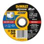 Dewalt DT43932 - Rezný kotúč Extreme® na antikorovú oceľ, 125×22,2×1,0mm, Typ 1 – plochý