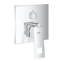 GROHE Eurocube - Páková batéria s 3-smerovým prepínačom, chróm 24094000