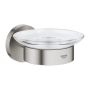 Grohe Essentials - Miska na mydlo s držiakom, supersteel 40444DC1