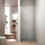 Glass 1989 Soho - Sprchový kút otváravé dvere, veľkosť vaničky 120 cm, prevedenie pravé, profily chrómové, číre sklo, GQN0012T50R