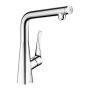 Hansgrohe Metris Select M71 - Kuchynská páková batéria 320, 1jet, chróm 14883000