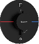 Hansgrohe ShowerSelect Comfort S - Termostat pod omietku pre 2 spotrebiče, čierna matná 15554670