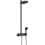 Hansgrohe Pulsify S - Showerpipe 260 2jet s termostatom ShowerTablet Select 400, čierna matná 24240670