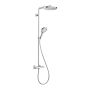 Hansgrohe Raindance Select S - Showerpipe 240 1jet PowderRain s termostatom, chróm 27633000