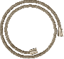 Axor ShowerSolutions - Textilná sprchová hadica 1250 mm s kónickou a valcovou maticou, kartáčovaný bronz 28227140