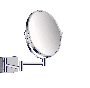 Hansgrohe AddStoris - Kozmetické zrkadlo Ø188 mm, chróm 41791000