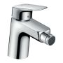 Hansgrohe Logis - Páková bidetová batéria 70 s odtokovou súpravou s tiahlom, chróm 71204000