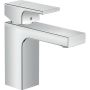 Hansgrohe Vernis Shape - Páková umývadlová batéria 100 s odtokovou súpravou s tiahlom, chróm 71561000