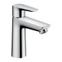 Hansgrohe Talis E - Páková umývadlová batéria 110 s odtokovou súpravou s tiahlom, chróm 71710000