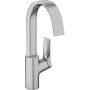 Hansgrohe Vivenis - Páková umývadlová batéria 210 s otočným výtokom a odtokovou súpravou s tiahlom, chróm 75030000