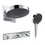 Hansgrohe Rainfinity SET - Sprchový systém pod omietku, komplet, chróm