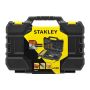 Stanley STA88548 - Sada vrtákov 100-dielna do kovu Titanium, dreva, múru