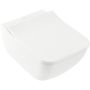 Villeroy & Boch Venticello Combi-Pack - SET Závesné WC + sedátko SlimSeat SoftClosing, alpská biela 4611RS01