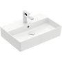 Villeroy & Boch Memento 2.0 - Umývadlo 600x420 mm, brúsené, s prepadom, alpská biela 4A226G01