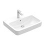Villeroy & Boch O.novo - Umývadlo 550x460 mm, s prepadom, brúsené, alpská biela 4A41MG01