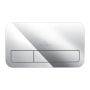 Villeroy & Boch ViConnect - Ovládacie tlačidlo k WC 200S, chróm 92249061