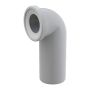 AlcaPlast A90-90 - Dopojenie k WC – koleno 90°