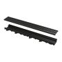 AlcaPlast AVZ112-R501 - Vonkajší žľab 60 mm s plastovým rámom a plastovým roštom A15