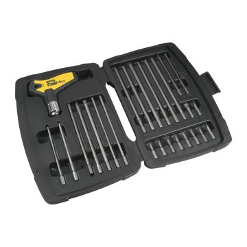 Stanley 0-79-153 - Súprava račňových kľúčov s T rukoväťou, 27-dielna, kufrík