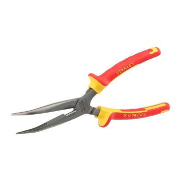 Stanley 0-84-008 - MaxSteel izolované kliešte so zahnutými čeľusťami VDE, 200mm