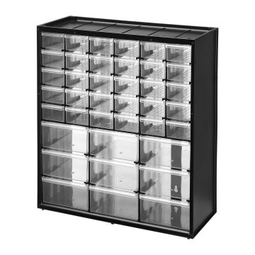 Stanley 1-93-981 - Viacúčelový zásuvkový organizér 37×44×16cm, 39 priehradiek