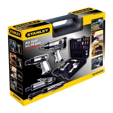 Stanley 8221074STN - Sada pneumatického príslušenstva 34-dielna