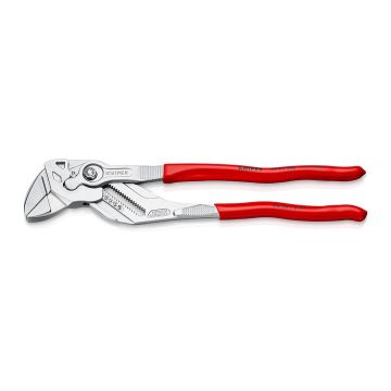 Knipex 86 03 300 - Kliešťové kľúče Kliešte a kľúč v jednom náradí poplastované pochrómované 300 mm