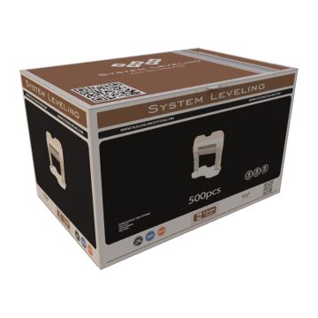 System Leveling nivelačné spony 1,5 mm - 500 ks (SL1125)