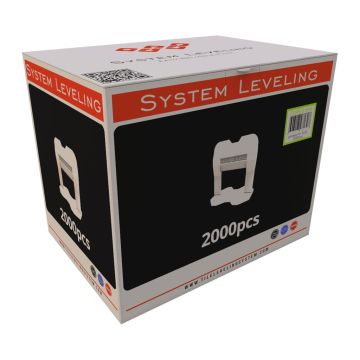 System Leveling nivelačné spony 1,5 mm - 2000 ks (SL1135)