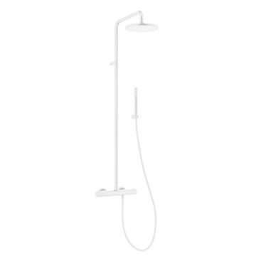Alpi Blue - Termostatický sprchový systém, biela matná BU85RM2151BI