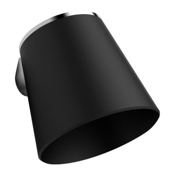 Alpi Fred - Hlavová sprcha Ø 218 mm s LED osvetlením, čierna matná FDP02CRNE