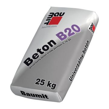 Baumit Beton B20 – Univerzálna betónová zmes C16/20 - 25 kg