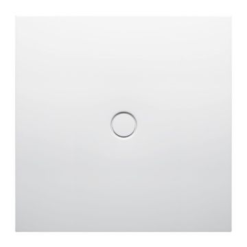Bette - Sprchová vanička BetteFloor, 90x90cm, výška 3 cm,  Bette Glaze Plus, biela 5931-000PLUS