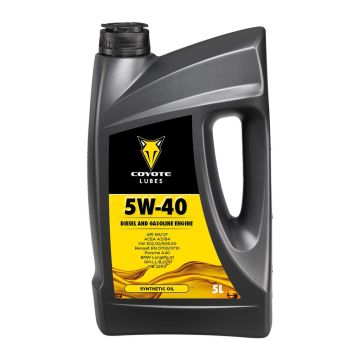 COYOTE LUBES CY-507894 - COYOTE LUBES 5W-40 5 L