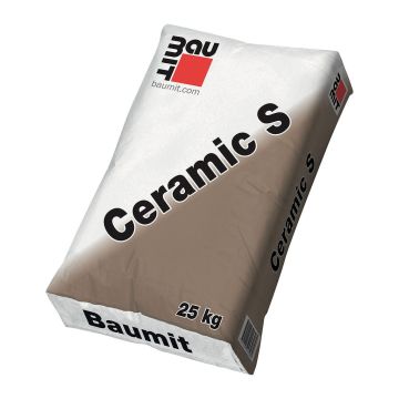 Baumit Ceramic S – Škárovacia malta na plošné škárovanie obkladu - 25 kg