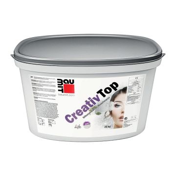 Baumit CreativTop Silk – Dekoratívna silikónová omietka na hladké a brúsené povrchy - 25 kg