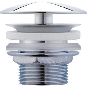 Duravit - Neuzatvárateľný odtokový ventil, chróm 0050241000