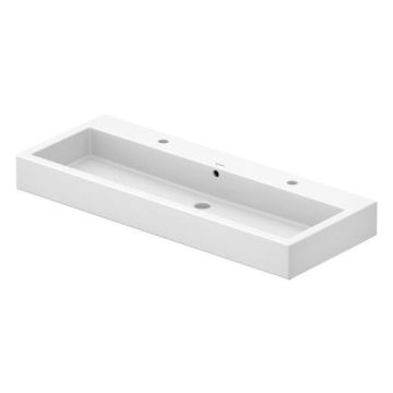 Duravit Vero - Umývadlo brúsené 1200x470 mm, s prepadom, biela 0454120026
