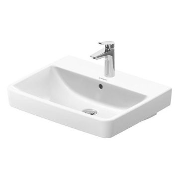 Duravit No.1 - Umývadlo do nábytku 600x460 mm, s prepadom, biela 23756000002