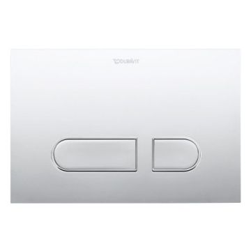 Duravit DuraSystem® - Ovládacie tlačidlo A1 pre WC, chróm WD5001021000
