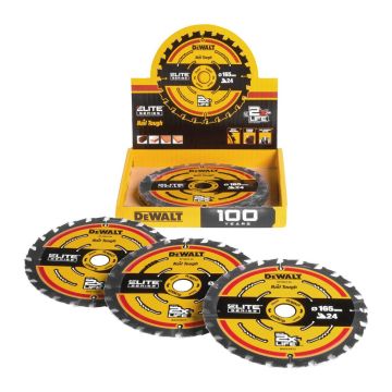 DeWALT DT10400 - Kotúč pílový ELITE 165×20mm 24z, 1ks